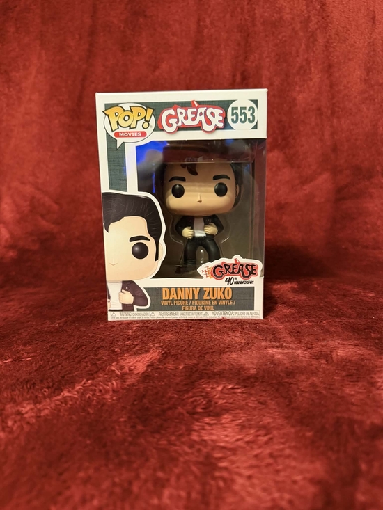 Other - ✨️RARE✨️ Funko Pop! Movies Grease Danny Zuko #553 - Black Outfit